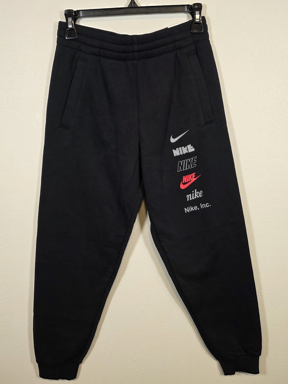 Nike Kids' Black Graphic Jogger Sweatpants